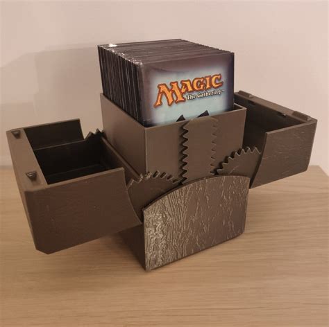 magic gathering metal deck box|cheap magic the gathering boxes.